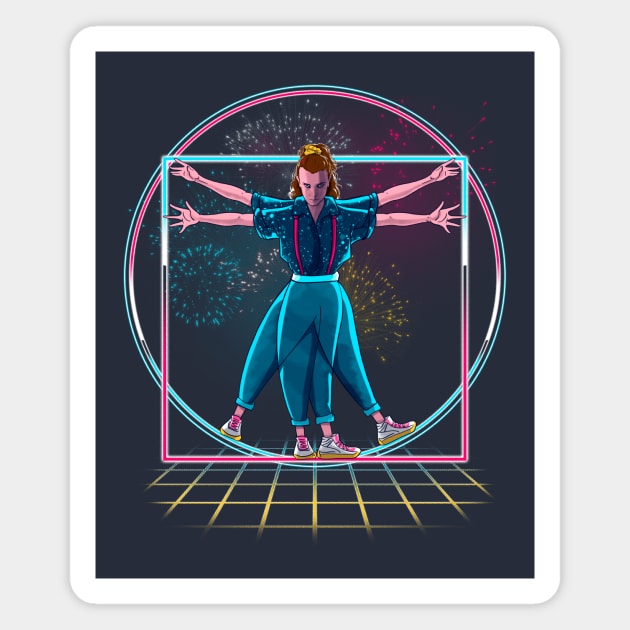 Vitruvian Things Magnet by teesgeex